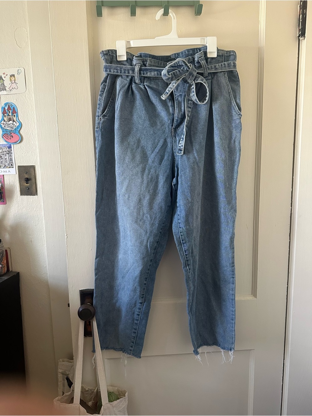 Wild Fable Boyfriend Jeans with Tie Belt